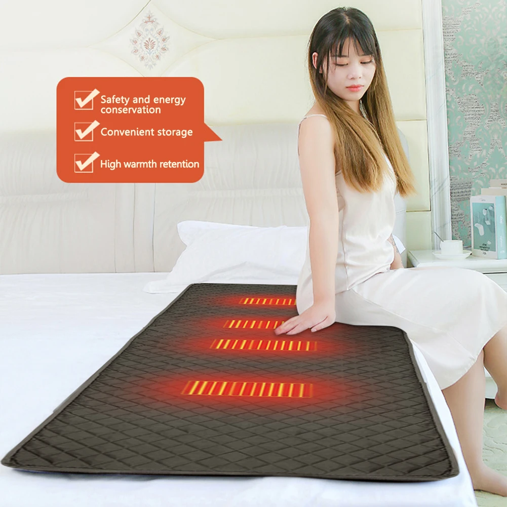 Camping Sleeping Bag Electric Heating Blanket 5V USB Heated Pad 6 Heating  Zones 3 Gear Temperature Adjustable Heating Mat - AliExpress