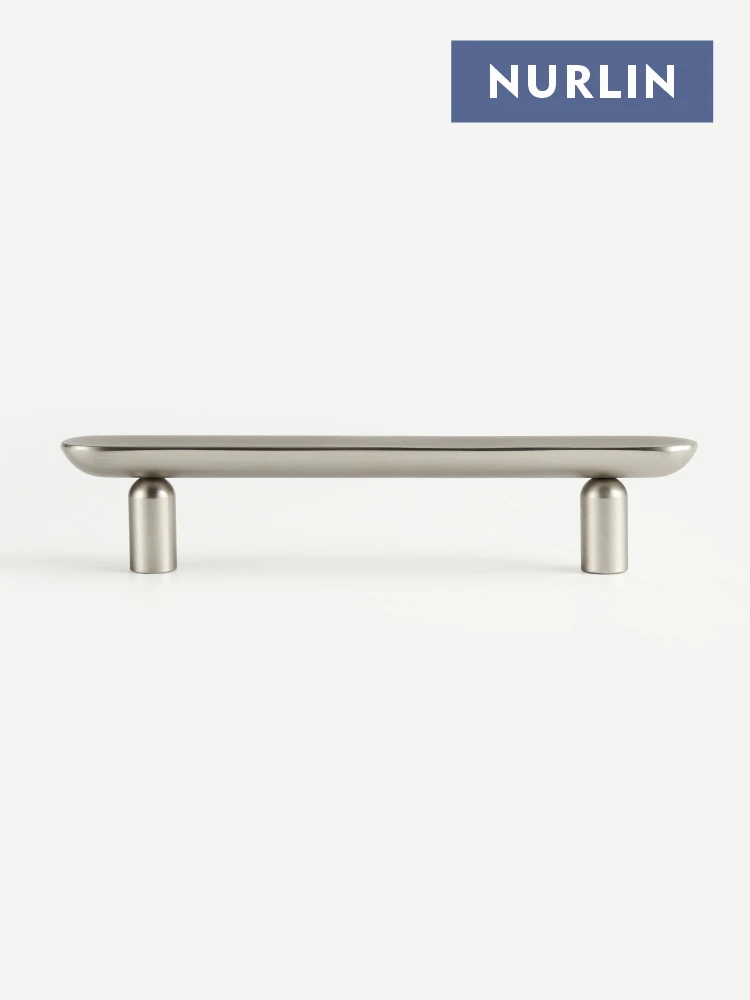 มือจับตู้แบบแท่ง T ดีไซน์เรียบง่ายทันสมัยสไตล์อิตาลี ทำจากทองเหลืองแท้ สำหรับตู้เสื้อผ้าและตู้เก็บของ 1