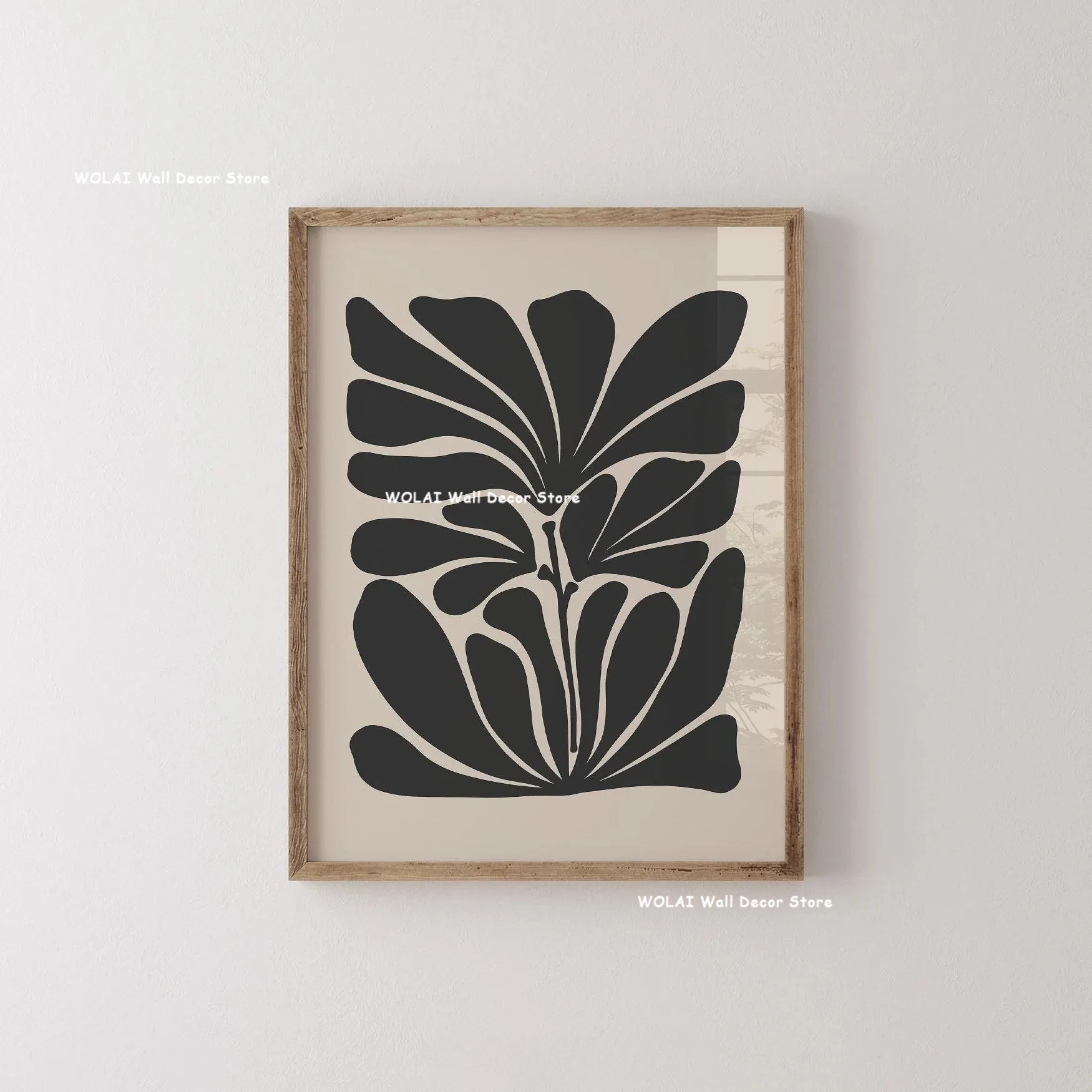 Abstract Moody Botanical Canvas Art 2