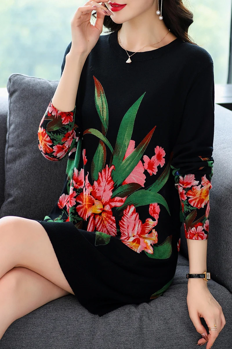Abito Elegante Donna Lungo Manica Corta Curvy Scollo a V Abiti Maxi Stampa Floreale Lungo Vestito Taglie Forti Retrò Vestibilità Comoda Donna Vestiti Estivi Donna Per Estivi Boemia Vacanza Abito Lungo