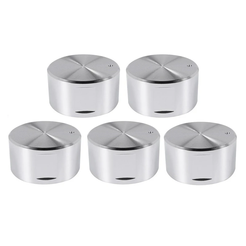 5 Pcs Metal Gas Stove Knobs 6Mm Cooker Control Range Oven Knob Burner Knob Gas Hob Switch Accessories