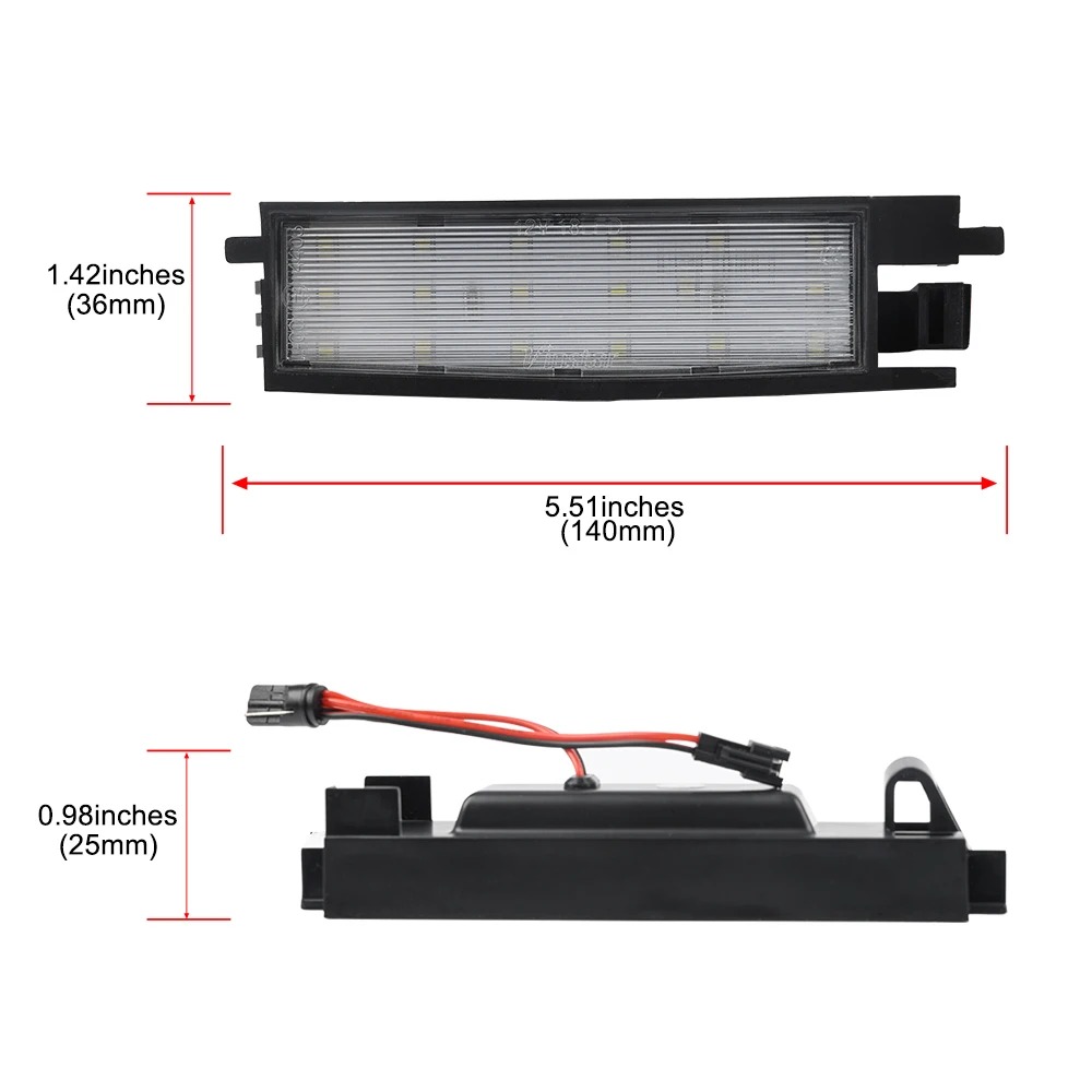 Фото Подходит для 2022 + Toyota Aygo X Hatchback AB70 2014-2021 Aygo AB40, полный цвет, подсветка номерного знака, автомобильные парковочные фонари №3