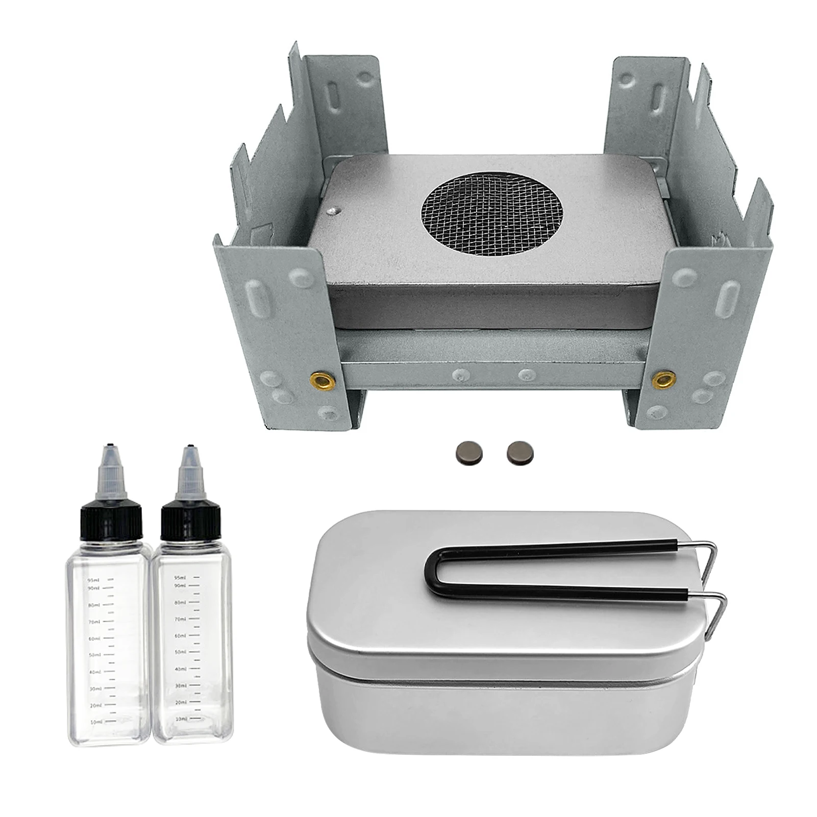 Outdoor Folding Alcohol Stove Furnace Portable Alcohol Burning Stove