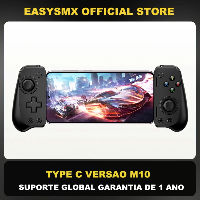 Easysmx M10 Controller Per Gamepad Mobile Di Tipo C Per Iphone 15 Telefono Android Xbox Game Pass Stem Con Joystick Trigger Effetto Hall