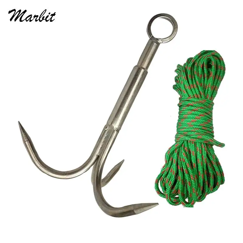Outdoor Survival Stainless Steel Climbing Claw Ice Rock Hook Hiking Tool  Large Mountaineering Flying Grappling Hook Accessories - AliExpress