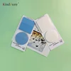 KindFuny  100 Sheets Transparent Sticky Notes Scrapes Stickers Note Pads Paper Clear Notepad School Stationery Office 3