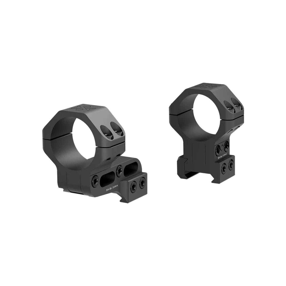 Vector Optics X-ACCU 30mm Cantilever Weaver/Dovetail Riflescope Rings Adjustable Elevation Height For Bullet Drop