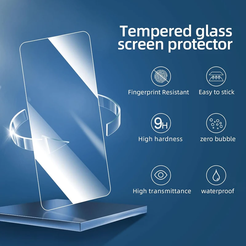 Premium Tempered Glass Screen Protector - Ultra Clear, 9H Hardness, Anti-Scratch Film