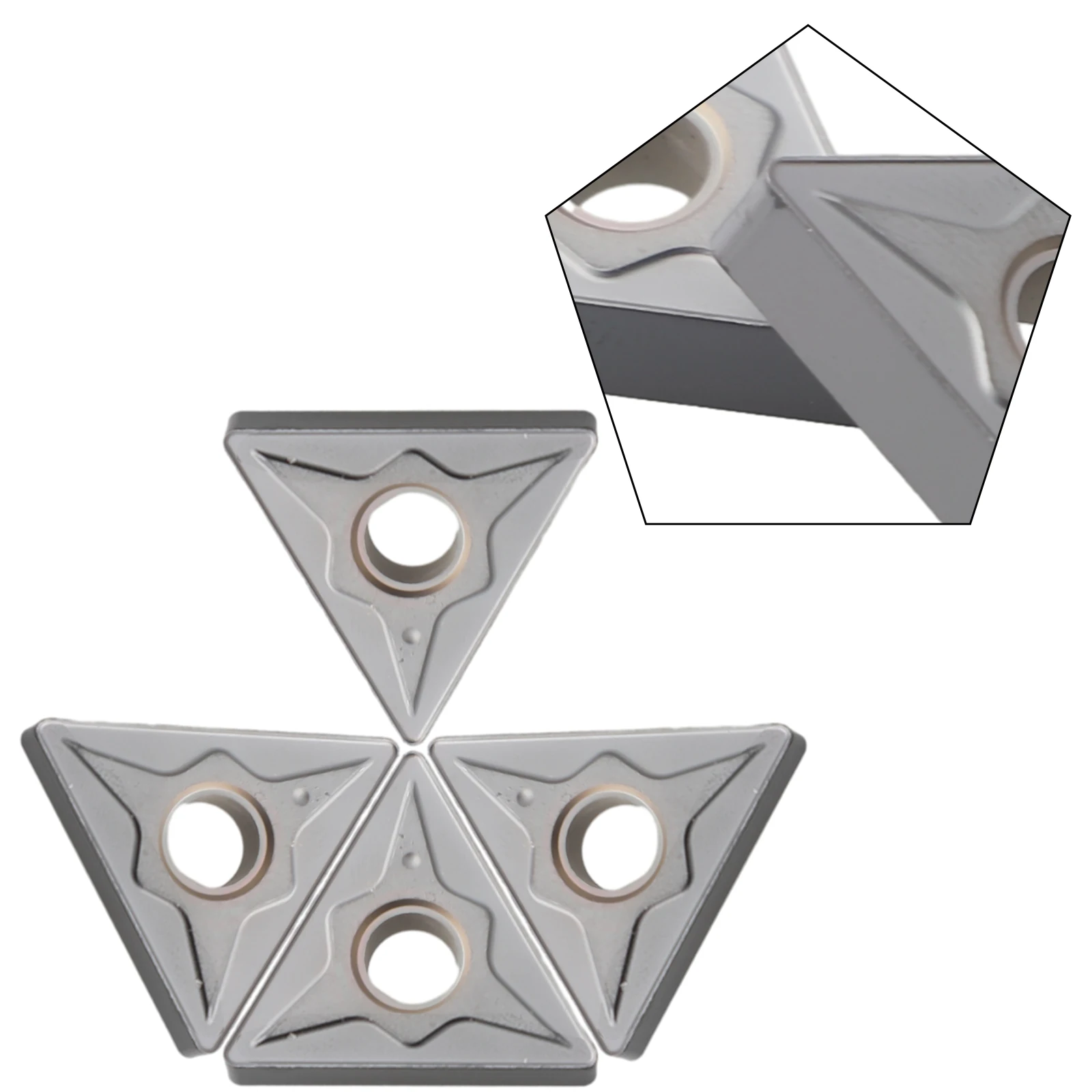 

TNMG220408 ZNN TNMG432 Inserts for CNC Turning Carbide Material Suitable for Semi Finishing and Finishing 10pcs Pack