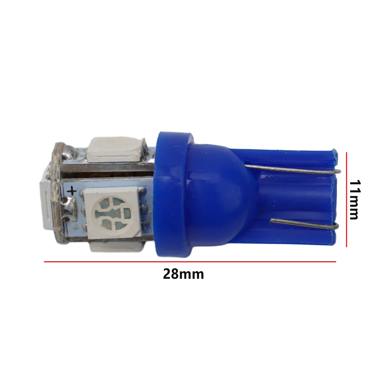 

T10 5050 5SMD LED Bulb - 12V 2W, Compatible With Width Lights, License Plates, Reading Lights,Vehicle’s Lighting