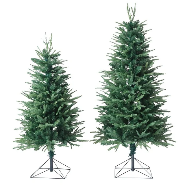 Titkosított Pe Mesterséges Karácsonyfa Luxus Otthoni Zöld 1,2 M 1,5 1,8 Újévi Ajándék Natal Karácsonyi Dekoráció - Image 4