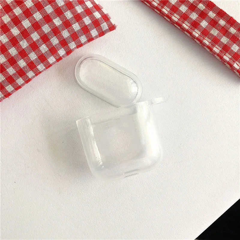 Personalized Clear TPU Earphone Case with Photo Design