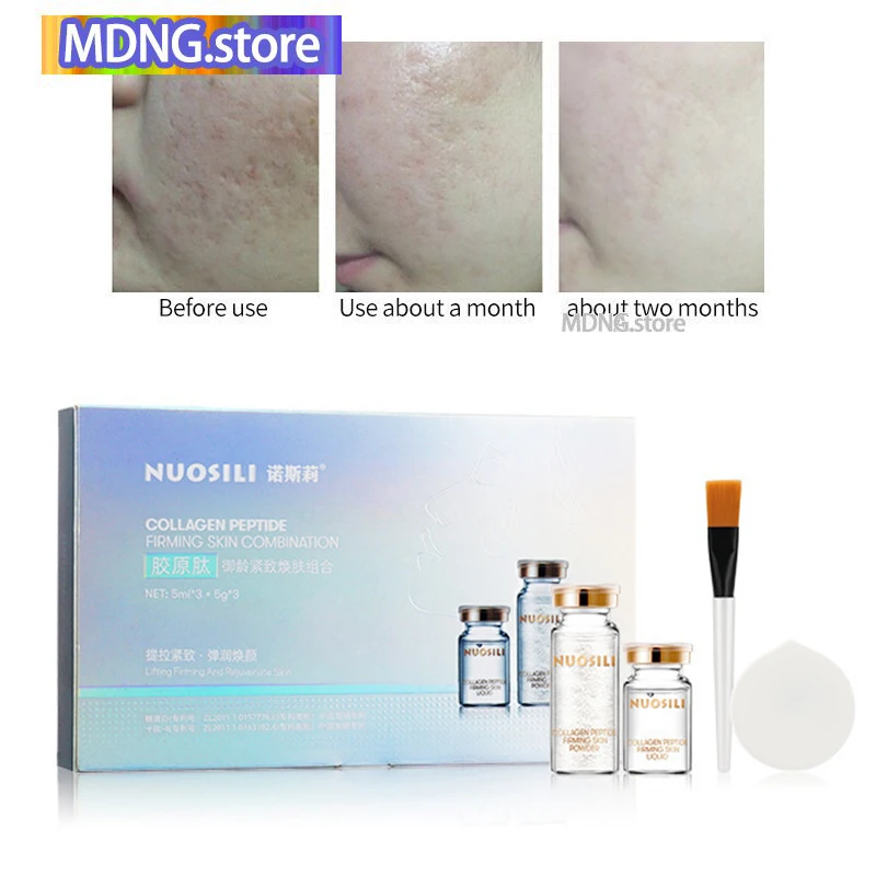 

Korean Mask Kit Pro-Xylane Peptides Essence Kit Face Lifting Fine Lines Wrinkl Anti-Aging Peptides Skincare