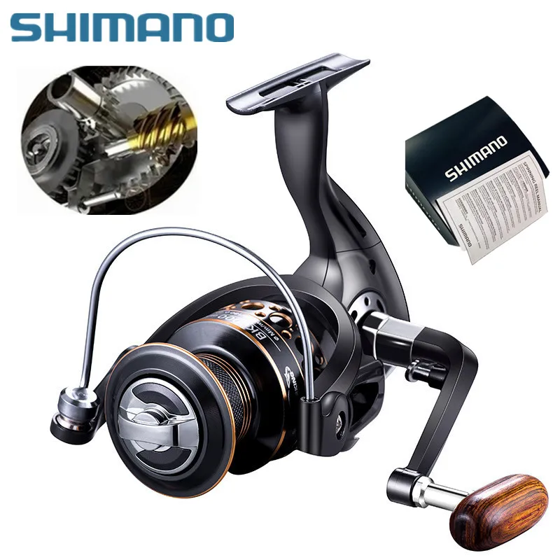 

SHIMANO Innovative Water Resistance Spinning Reel 18KG Max Drag Power Fishing Reel for Bass Pike Fishing