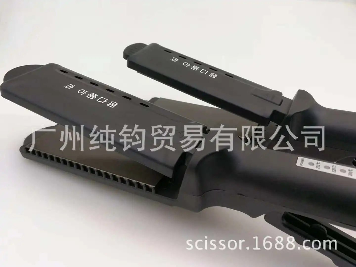 Ceramic Titanium Gold Straight Hair Comb Corn Board Special Use Salon Professional Hair Clipper Trade Expert Corn Board Cutting
