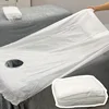 10pcs Disposable Sheets Table Cover Solid Color Bed Cover With Hole Elastic Non-woven Salon Massage Bed Sheets Tattoo Supply 1