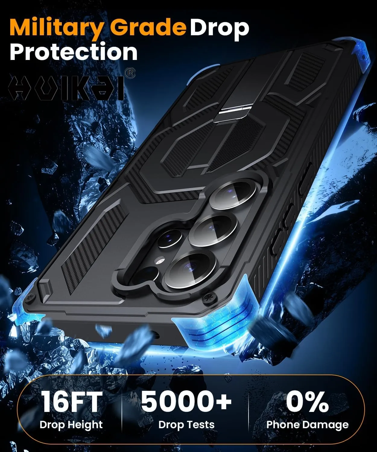 Enhanced Magnetic Shockproof Protective Case - Military Grade Protection
