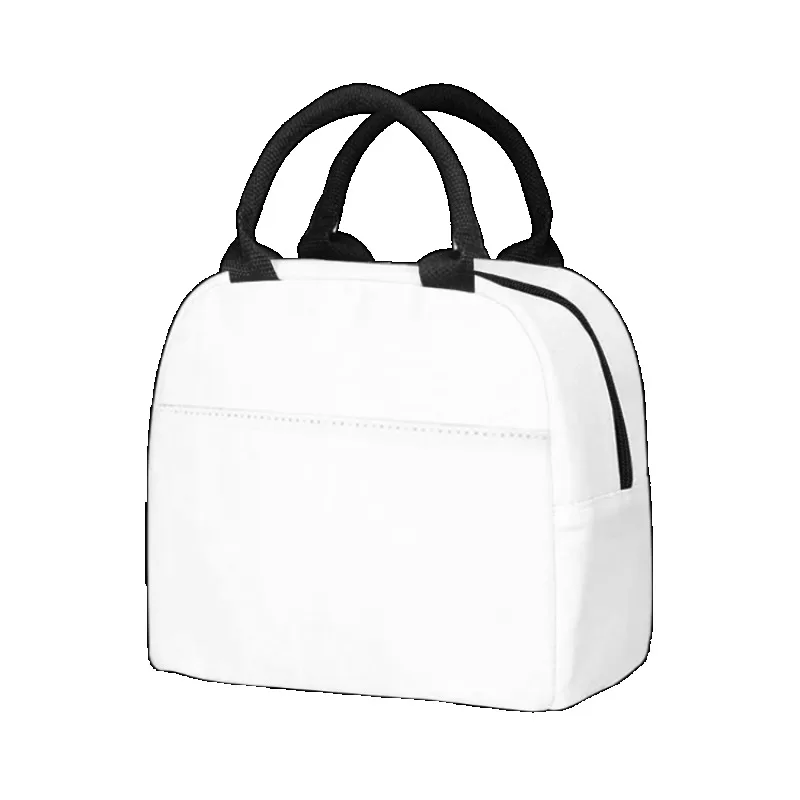 Fashion Lunch Bags Men Women Customize Handbags Student Portable Bag Large Capacity Outdoor Office Food Bags Thermal Bag