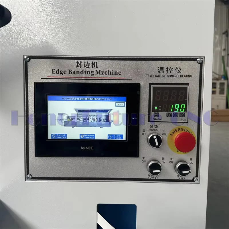 Edge Bander Machine Wood Board Mdf Melamine Woodworking Fully Automatic Pvc Edge Banding Machine Good Price