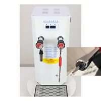 Popular Coffee Shop Use 10L Boiling Water Frothing Machine 110V 220V Steam Milk Heater Commercial Electric Milk Frother 2