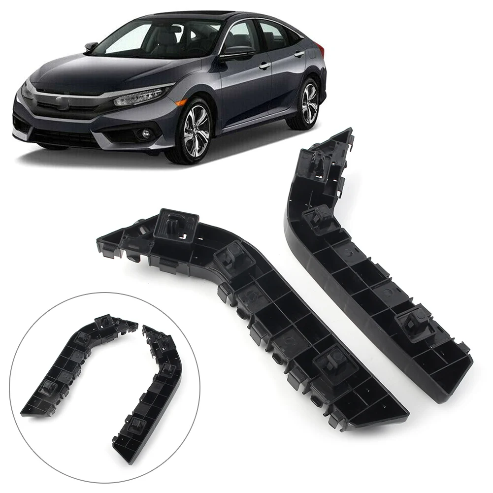 

For Honda Civic 2017 2018 2019 Car Front Bumper Retainer Bracket Support Holder 71193-TEA-T01 71198-TEA-T01 2Pcs