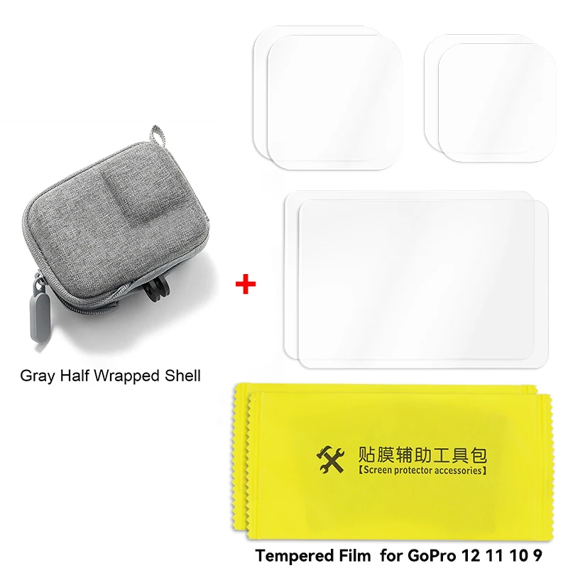 Portable Waterproof Storage Bag for Action Camera Accessories