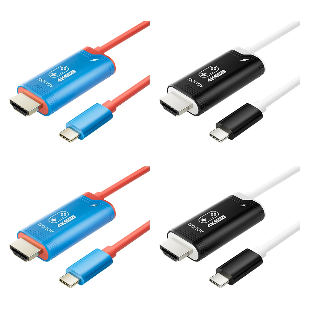For Nintendo Switch 2 Host Screen Projection Cable HD HDMI Projection ROG ALLY Universal Video Conversion Cable NS2 Accessories
