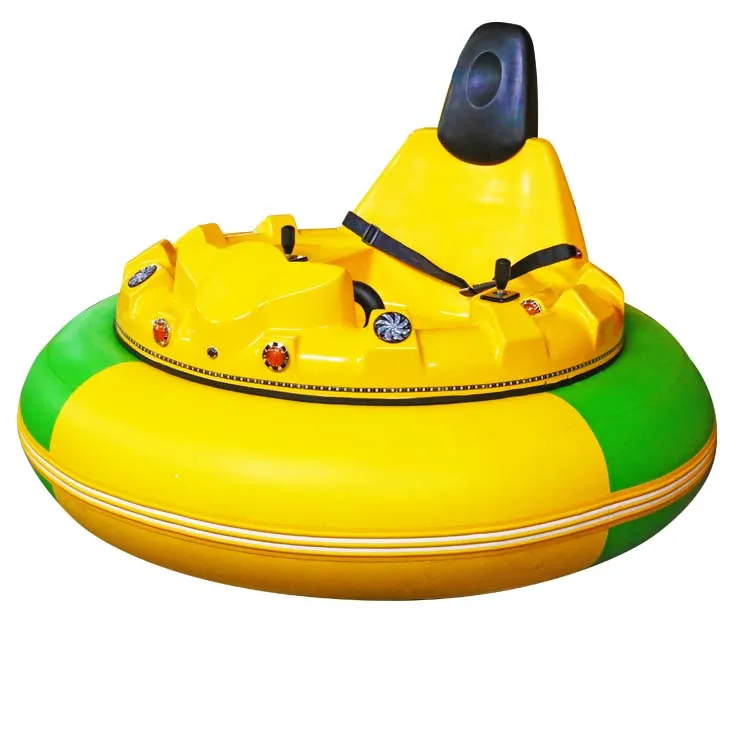 Amusement Park Kid Ride UFO Bumper Car , Inflatable Ice Bumper Car Electric Cars With Remote Control