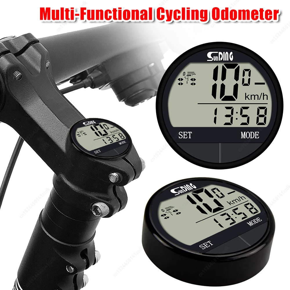 Waterproof Digital Bicycle Speedometer Odometer for Cycling