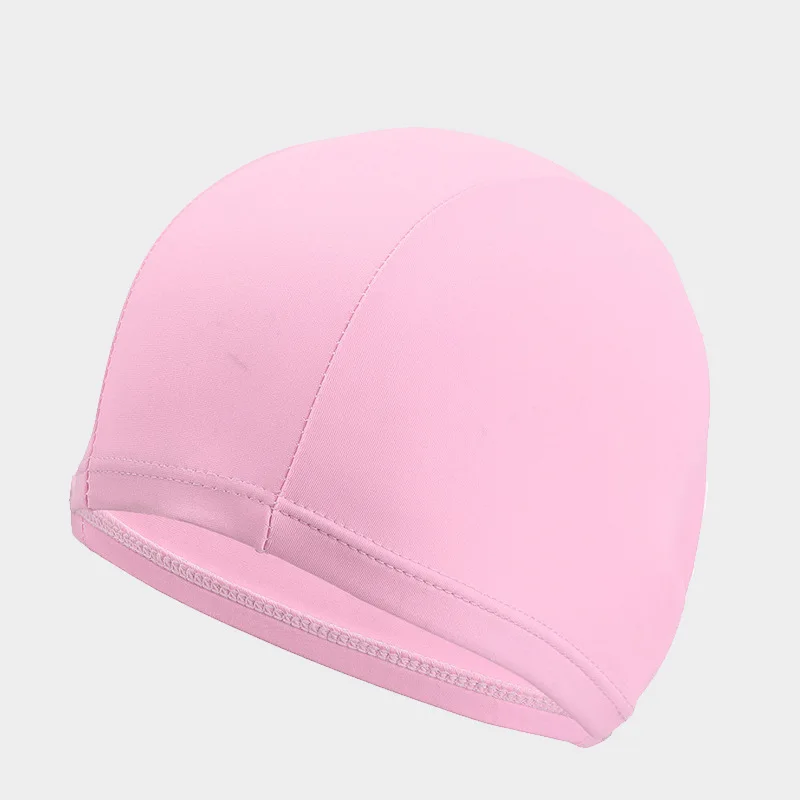 High Elastic Swimming Caps For Boys Girls Kids Nylon Ear Protection Diving Swimming Pool Hat Children Ultrathin Bathing Caps 5