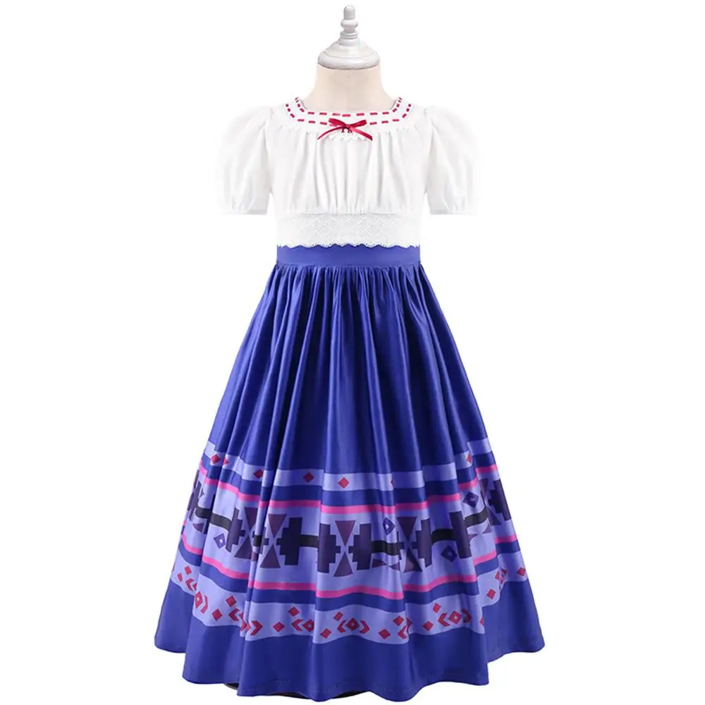 Cosplay Costume Kids Girls Dress Halloween Dress Outfit Girl Costume Princess Dress Summer Casual Dress Halloween Cospaly Costume Carnival Dresses 3-10 Years Old
