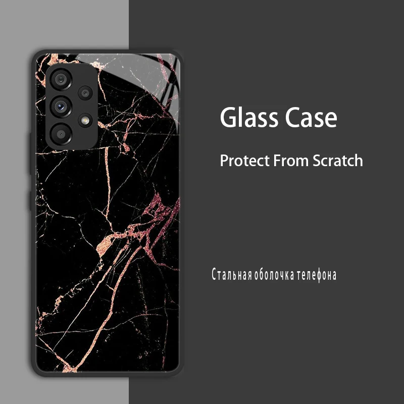 Advanced Protective Tempered Glass Phone Case with Hard Coque Bumper