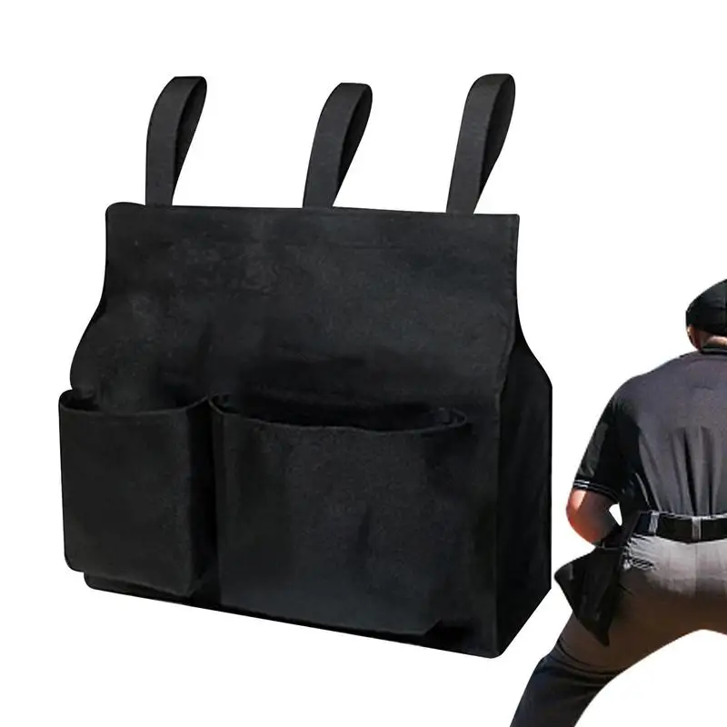 

Оксфордская тканевая Сумочка для сувенира с 2 карманами, черная сумочка для сувенира, Большая вместительная сумка для бейсбола, сумка для сувенира, для бейсбола, софтбола