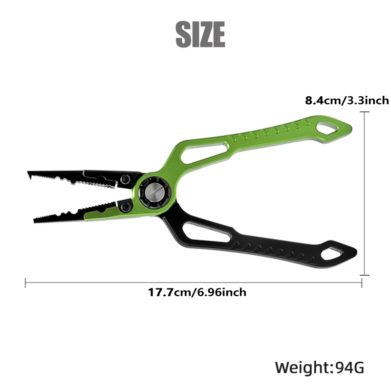 Booms Fishing X1 Angelzange Aluminium - Multitool Für Angler