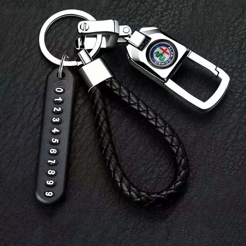 ALFA ROMEO keyring keychain Brera Spider Mito Giulia Giulietta 147 166 159  | quality crafted stainless steel cover kits & car accessories