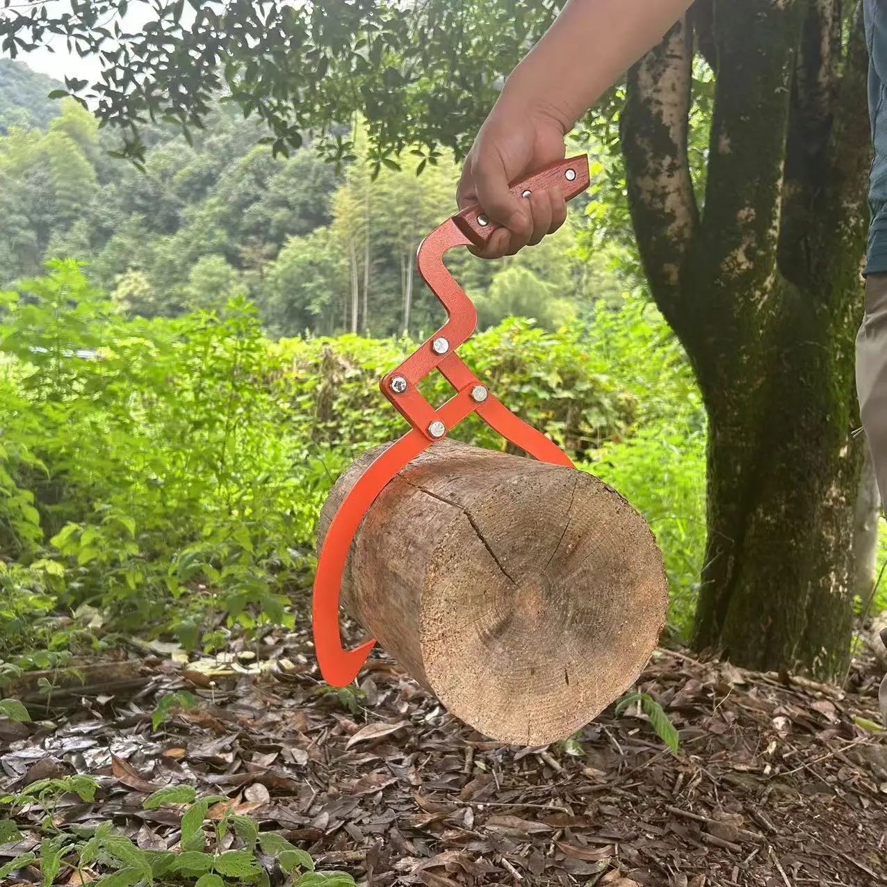 Martinetto Per Legno 128cm - Sollevatore Tronchi Per Motoseghe E Taglialegna - Foto 3