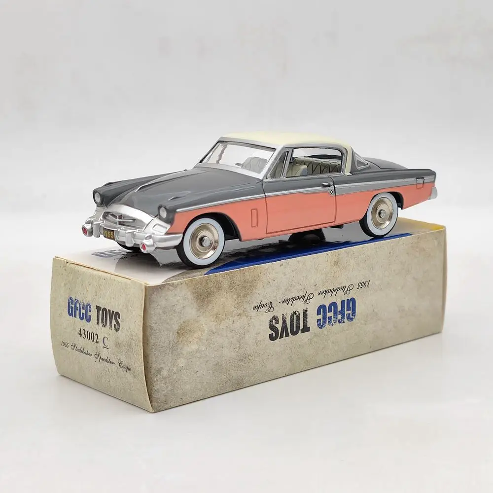 GFCC Toys 1 43 For 1955 Studebaker Speedster Coupe Grey 43002C Alloy gfcc-toys-1-43-for-1955-studebaker-speedster-coupe-grey-43002c-alloy