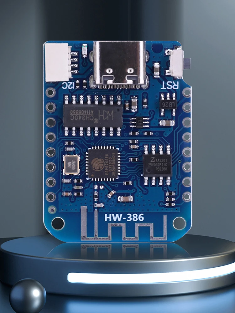Arduino IDE 프로그래밍용 개발 보드, D1 Mini V4.0.0 사물 인터넷 보드, 3.3V 기반, ESP8266, USB C타입, 4MB