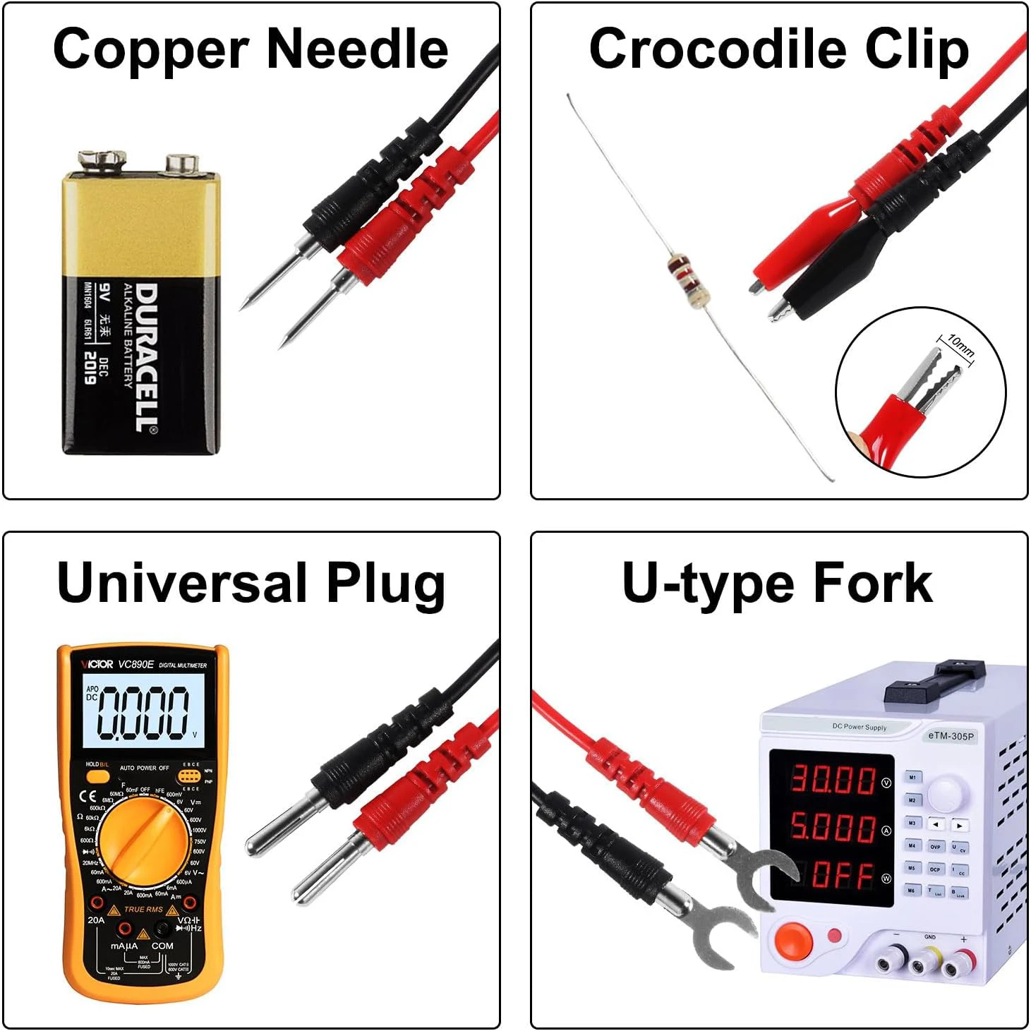 Set Di Cavi Di Prova Per Multimetro 16 In 1 Set Di ... - Aliexpress