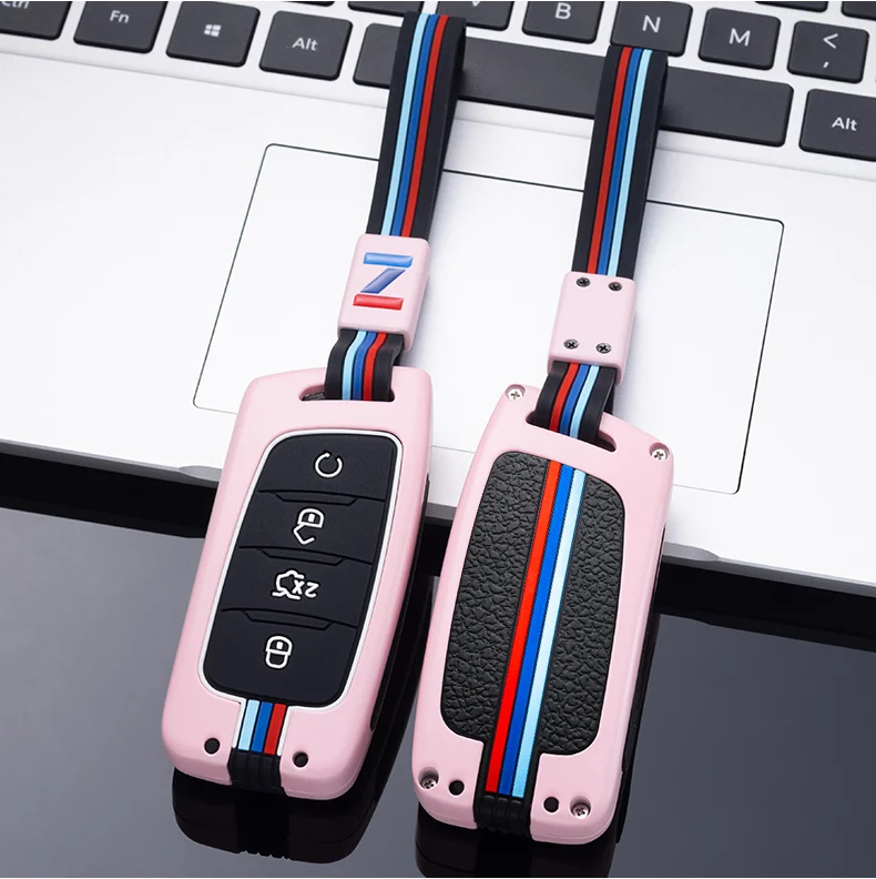 Portachiavi per Changan CS35 Plus custodia portachiavi in lega per auto per Changan CS75 PLUS CS85 coupé CS95 Set di accessori per tappi remoti - S757d6ed4d6604132b4b3410bffbce724j