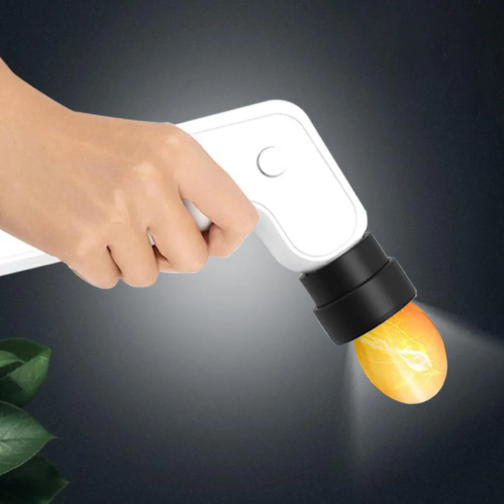 1세트 LED 계란 검란 램프, 고광도 테스터, 빠르고 안전한 배아 발달 모니터링, 휴대용 가금류용