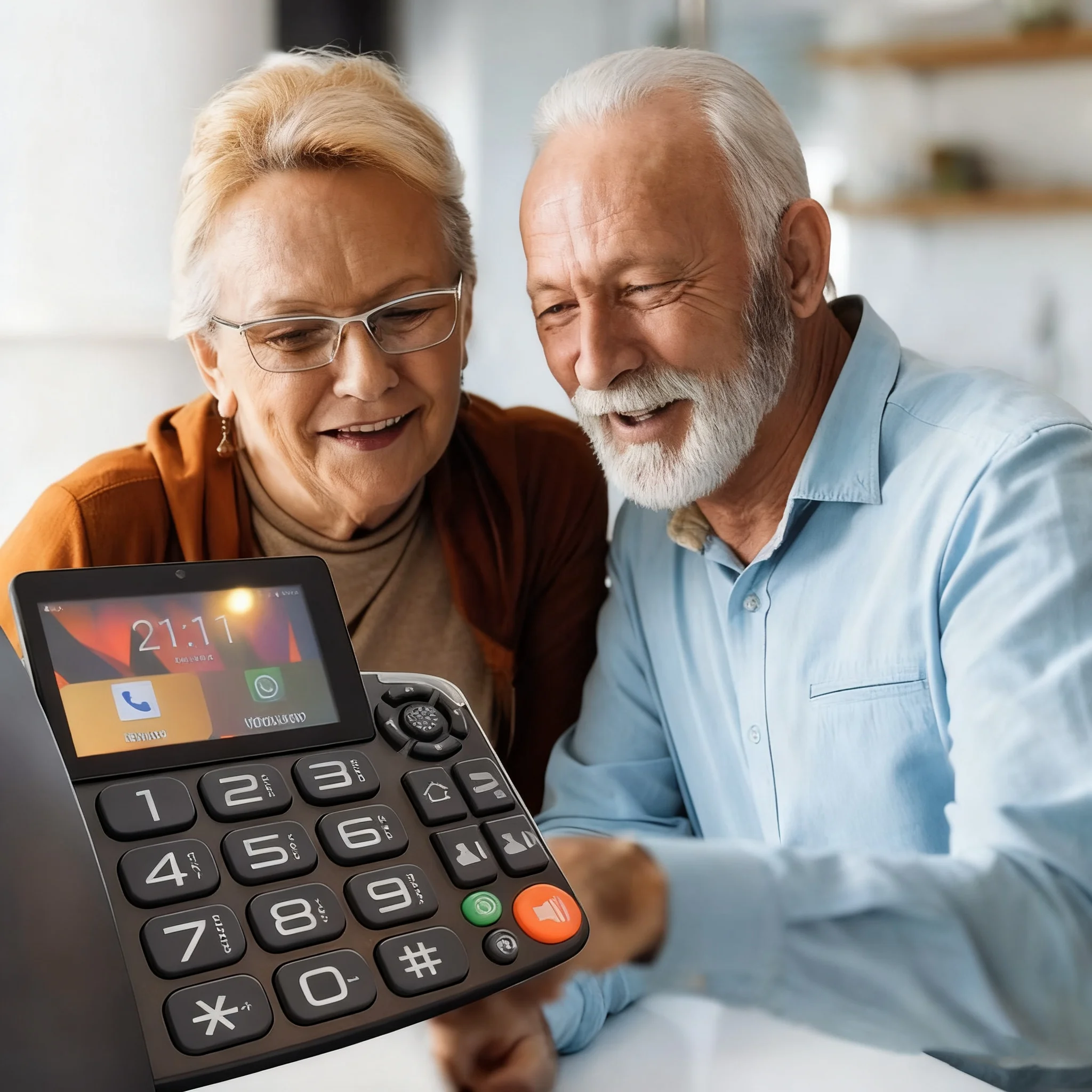 4G対応 固定コードレス電話 SIMカード対応 固定電話 Google Play内蔵