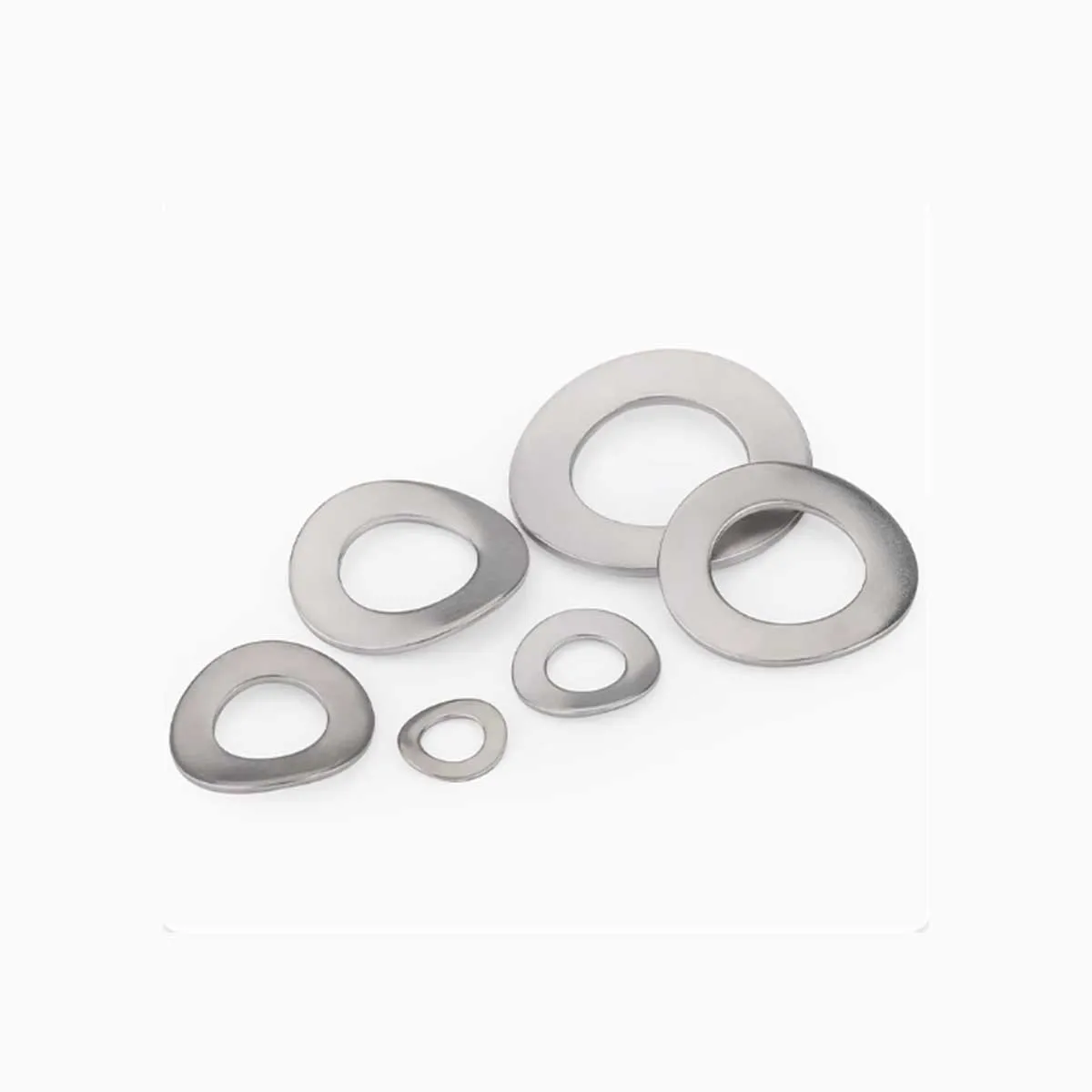 

316 Stainless Steel Four Wave Elastic Flat Gasket M3M4M5M6M8M12M14M16M18M20