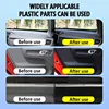 AIVC Plastic Restore Revitalizer Plastic Renovator Longlasting Coating For Car Rubbers Refurbish Clean Gloss Black Shine 5