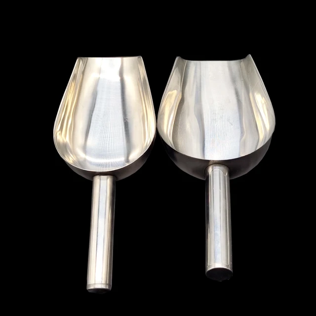Pet Food Shovel Stainless Steel Dog Feeding Shovel Cat Dry Food Scoop Large Capacity Thickening Dog Food Scoop Spoon 23.5X8X5cm 4