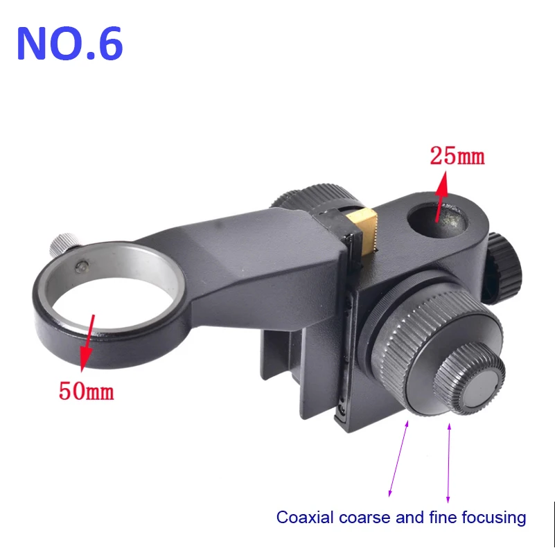 링 미세 조정 브래킷 거치대 지지대, 현미경 헤드 카메라 렌즈 스탠드 10A, 25mm, 32mm 기둥, 50mm, 76mm, 82mm