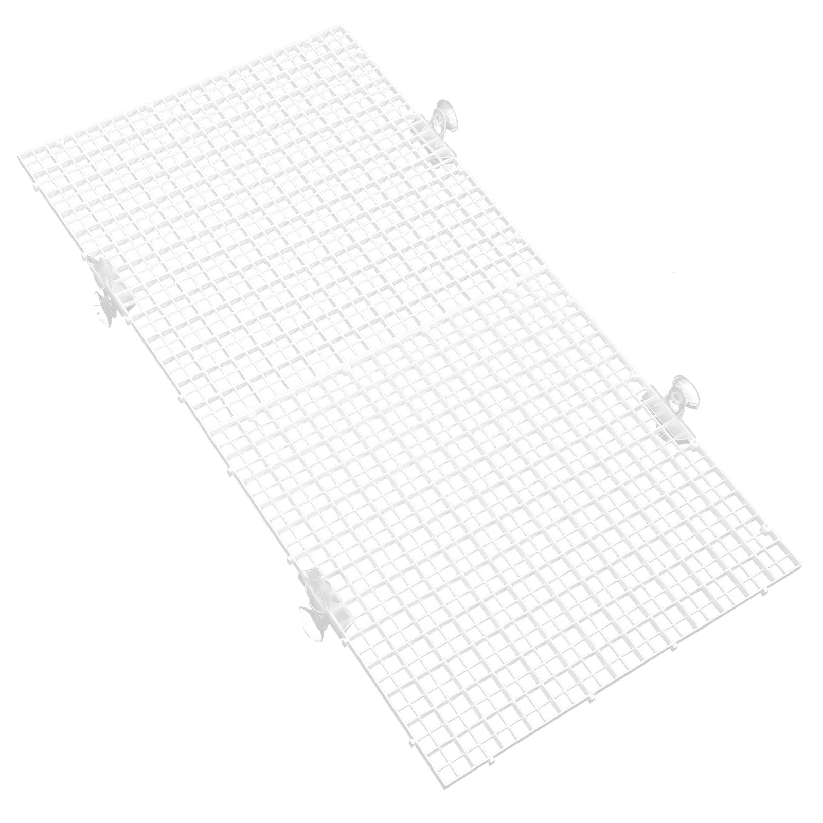 

2 Pcs Fish Tank Cover Aquarium Bottom Isolation Divider for Betta Grid Dividers Plastic Suction Cup