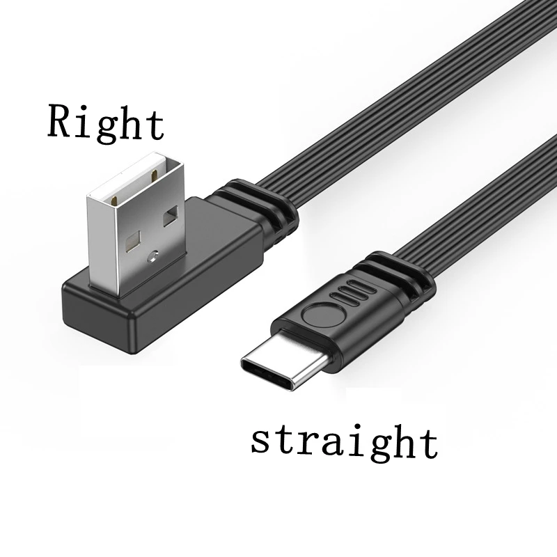 รูปสินค้า สายชาร์จ USB Type-C ยืดหยุ่น 10-100 ซม. งอ 90 องศา ใช้งานได้หลากหลาย