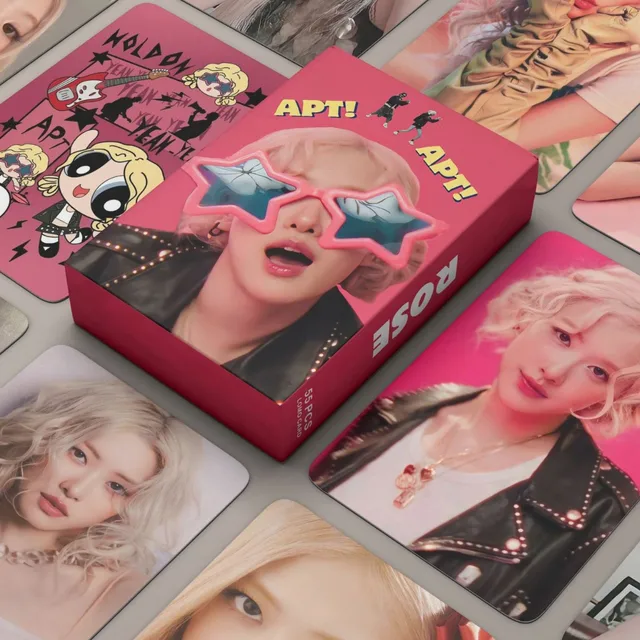 K-pop Merchandise 55-Piece Rosé BLACKPINK Photocard Set - BLINK