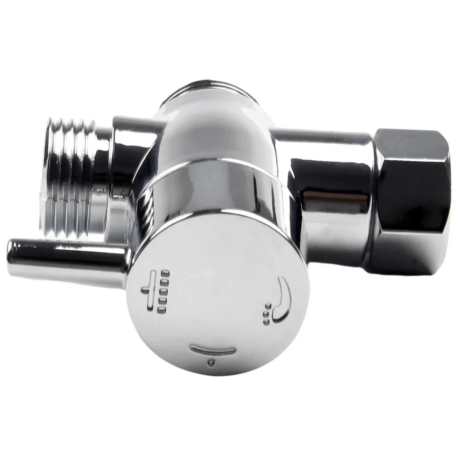 1/2 Inch 3-Way T-Adapter Bath Shower Head Arm Mounted Diverter Valve Tap Shower Water Distributor Faucet Bathroom Parts